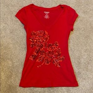 EXPRESS red top